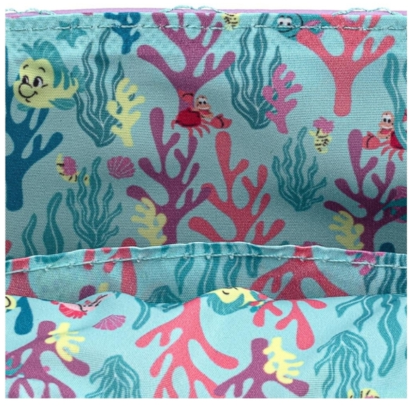 Loungefly Disney The Little Mermaid Crossbody and Wallet - Picture 9 of 9